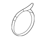 88974305 - Suspension: Inner Boot Clamp for Pontiac: Vibe Image