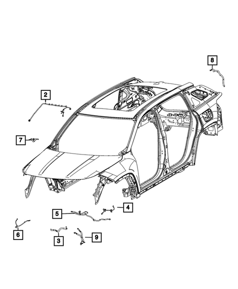 Wiring, Body and Accessories for 2025 Jeep Wagoneer S #3