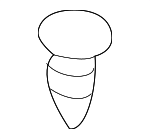 8394386000 - Body: Weatherstrip Clip for Suzuki: Grand Vitara, Vitara, XL-7 Image