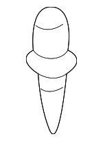 9409073085PK - Body: Top Panel Retainer for Suzuki: Aerio, Esteem, Grand Vitara, Swift, SX4, Vitara, XL-7 Image