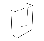 99916605401 - Body: Retainer for Porsche: 911, 928, Cayman Image