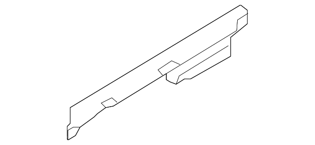 Rocker Molding Support - BMW (51777293742)