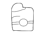 GA2K58333A - Body: Interior Door Handle Grommet for Mazda Image