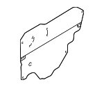 B25E73861C - Body: Water Shield for Mazda: Protege Image