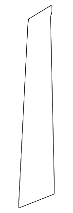 86391G5000 - Body: Black Out Tape for Kia: Niro, Niro EV Image