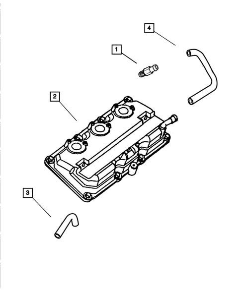 Crankcase Ventilation for 2001 Dodge Intrepid #0