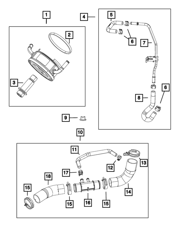 52029091AA - Engine: Hose Clamp for Mopar Image