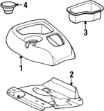 8123774150 - : Cup Holder for Isuzu Image