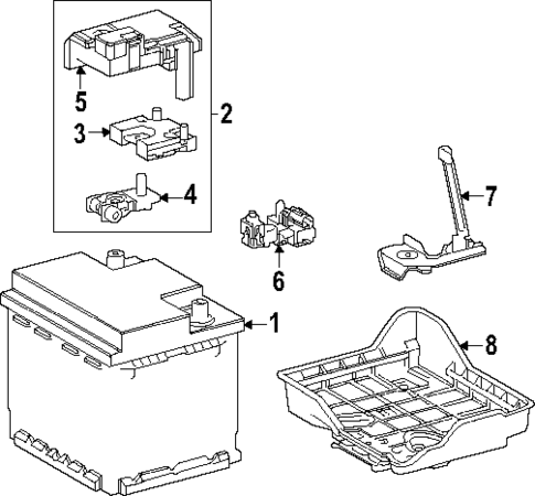 Battery for 2024 Lexus RZ300e #0