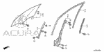 90115SFE004 - Body/Air Conditioning: BOLT, FLANGE (6X12) for Acura Image