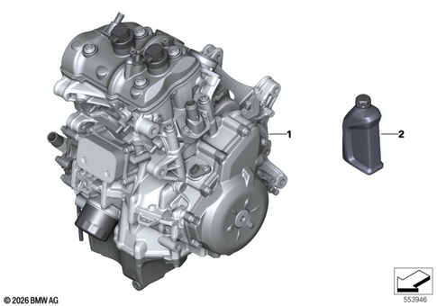 Engine / Running Gear for 2026 BMW-Motorrad F 450 GS #0
