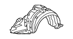 5380524030 - : Fender Liner for Lexus: SC430 Image