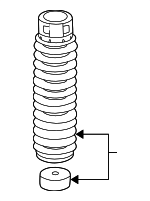 52687SP0014 - Suspension: Dust Shield for Acura Image