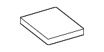 871390E040 - HVAC: Cabin Air Filter for Lexus Image