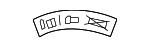 2105847917 - Body: Caution Label for Mercedes-Benz Image