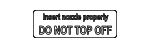 2105847917 - Body: Caution Label for Mercedes-Benz Image