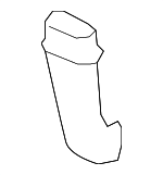 5F9Z7401523BA - Body: Drain Tube for Ford: Flex, Taurus, Taurus X | Lincoln: MKS, MKT | Mercury: Sable Image