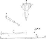 68624749AB - Steering: Steering Gear for Jeep: Gladiator Image