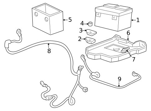 Battery for 2002 Oldsmobile Bravada #0