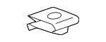 11609385 - Electrical: Hold Down Strap U-Nut for Buick: LaCrosse, Rainier, Rendezvous | Cadillac: CTS, Escalade, Escalade ESV, Escalade EXT, SRX, STS | Chevrolet: Avalanche, Camaro, Express 1500, Express 2500, Express 3500, Impala, Malibu, Monte Carlo, SSR, Suburban 1500, Suburban 2500, Tahoe, Trailblazer, Trailblazer EXT | GMC: Envoy, Envoy XL, Envoy XUV, Savana 1500, Savana 2500, Savana 3500, Yukon, Yukon XL 1500, Yukon XL 2500 | Oldsmobile: Bravada | Pontiac: Aztek, Grand Prix, Sunfire Image