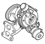 1720125010 - Air &amp; Fuel Delivery: Turbocharger for Toyota Image