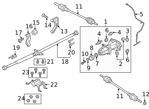 Axle Components for 2018 Lincoln MKX #0