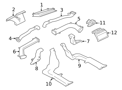 Ducts for 2020 Jaguar XE #0