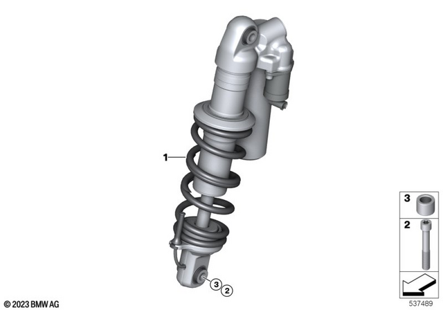 31488829215 - : Spring Strut              for BMW-Motorrad Image