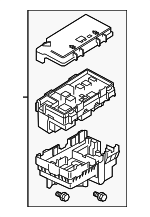 68235115AF - Electrical: Distribution Box for Jeep: Cherokee Image