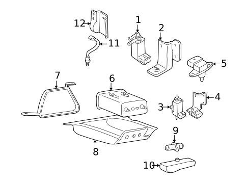EGR System for 2004 Hyundai Sonata #0