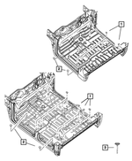 52110009AA - Body Sheet Metal Except Doors: Body Plug for Dodge: Ram 1500, Ram 2500, Ram 3500 | Ram: 1500, 2500, 3500 Image