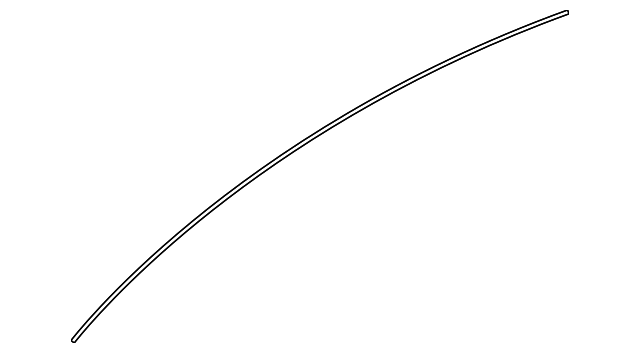 Mimページ 73852-3AW0A Genuine Nissan #738523AW0A Moulding-Roof Drip,RH