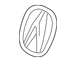 75700TK4A00 - Body: Emblem for Acura Image