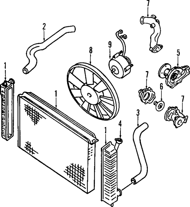 RT1170 - : Thermostat Assembly for Mercury: Villager Image