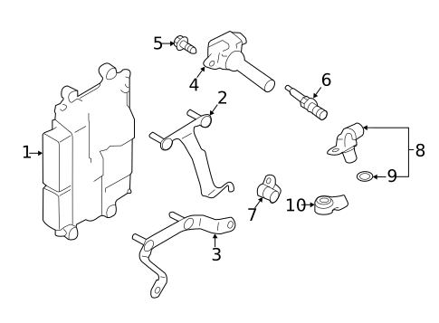 Control Modules for 2021 Subaru Forester #0