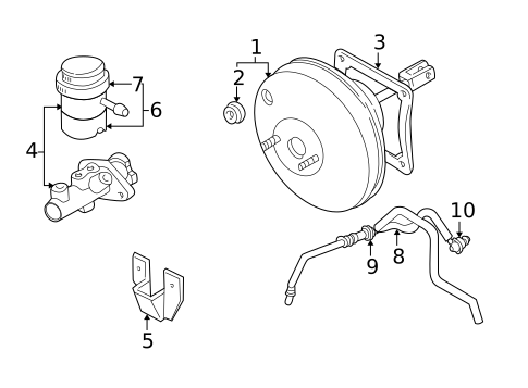 Hydraulic System for 2000 Volvo V40 #0