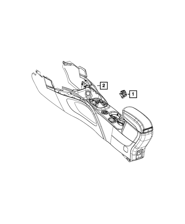 6NY89U00AA - : Brake Switch for Mopar Image