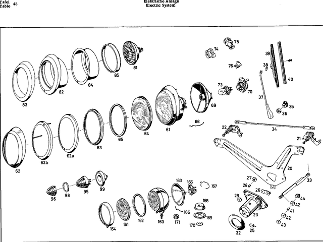 1805400004 - : License Plate Light, Left for Mercedes-Benz Image
