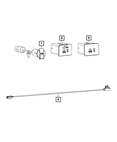 Radio, Antenna, Speakers, DVD, and Video systems for 2016 Ram 3500 #11