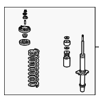 51602S3MA22 - : Strut Assembly for Acura: CL Image