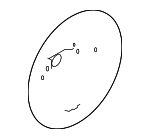 34312FJ000VH - : Steering Wheel for Subaru: Impreza, XV Crosstrek Image