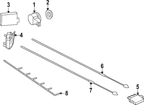Electrical Components for 2024 Mercedes-Benz E450 #1
