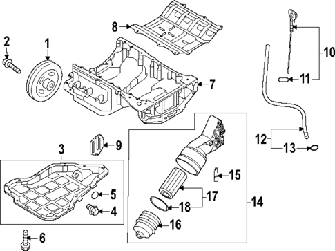 Engine Parts for 2023 Kia Telluride #0