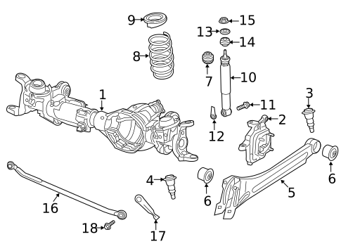 Shocks & Suspension Components for 2021 Ram 2500 #1