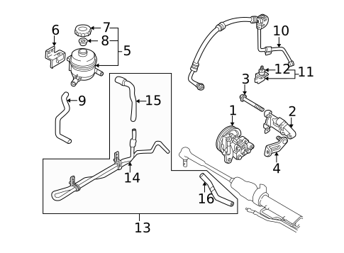 Brackets, Flanges & Hangers for 2003 Kia Spectra #0