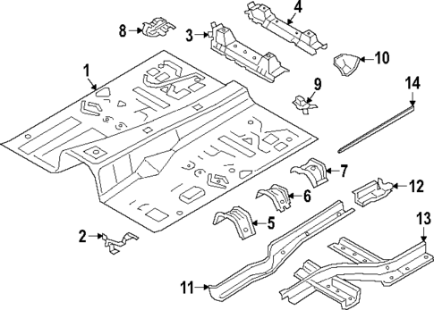 Floor for 2025 BMW XM #0
