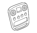 UD20XDVAF - Body: Center Bezel for Chrysler: PT Cruiser Image