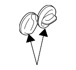 SZ13DX9AA - Body: Knob for Chrysler: PT Cruiser | Dodge: Neon Image