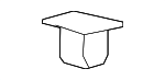 PAF83719900 - Body: Applique Clip for Porsche Image