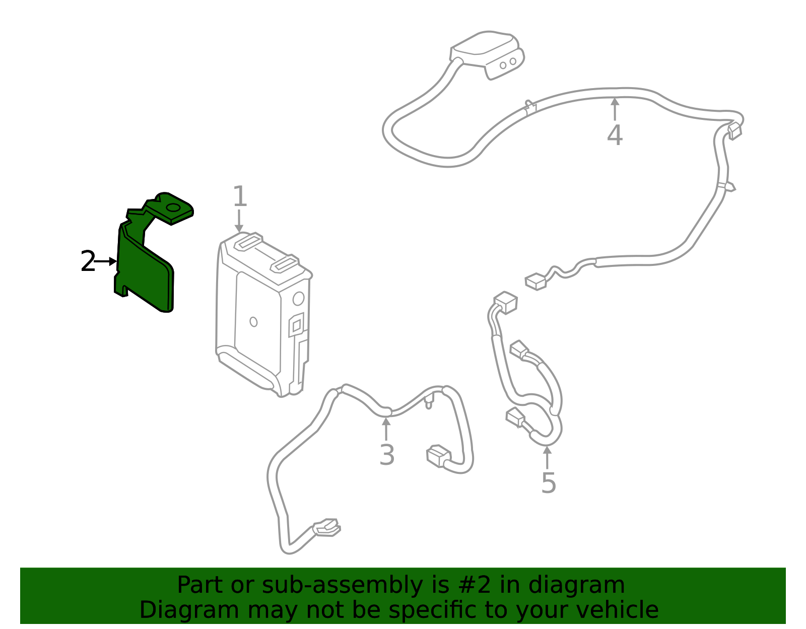 25233-9TB0A - High-Quality Control Box Bracket for 2017-2019 Nissan ...